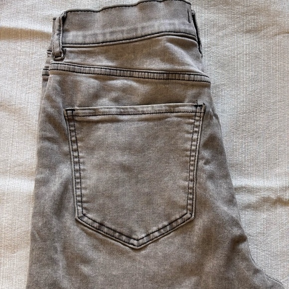 Express Women's Skinny High Rise Jeans SZ 8 Gray - Picture 6 of 12